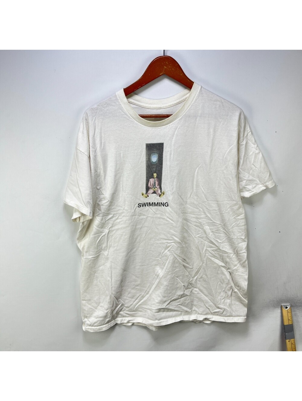Mac Miller Swimming Album White Cotton T-Shirt Art XL